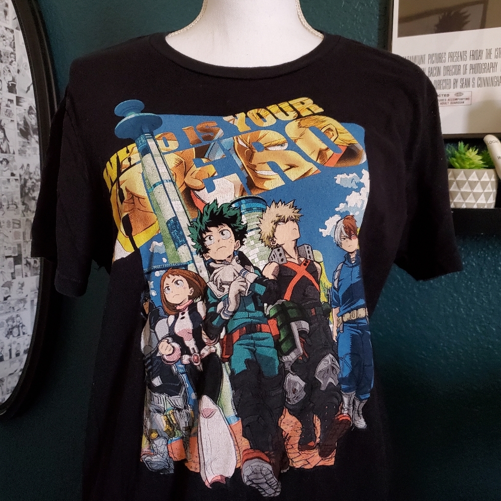 My Hero Academia: Two Heroes T-shirt